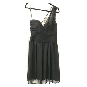 Laundry by Design Chiffon One Shoulder Dress